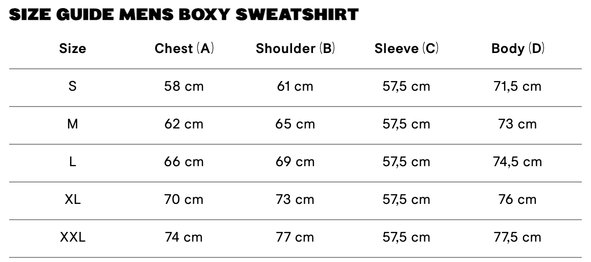Lova gå långsamt SWEATSHIRT off black