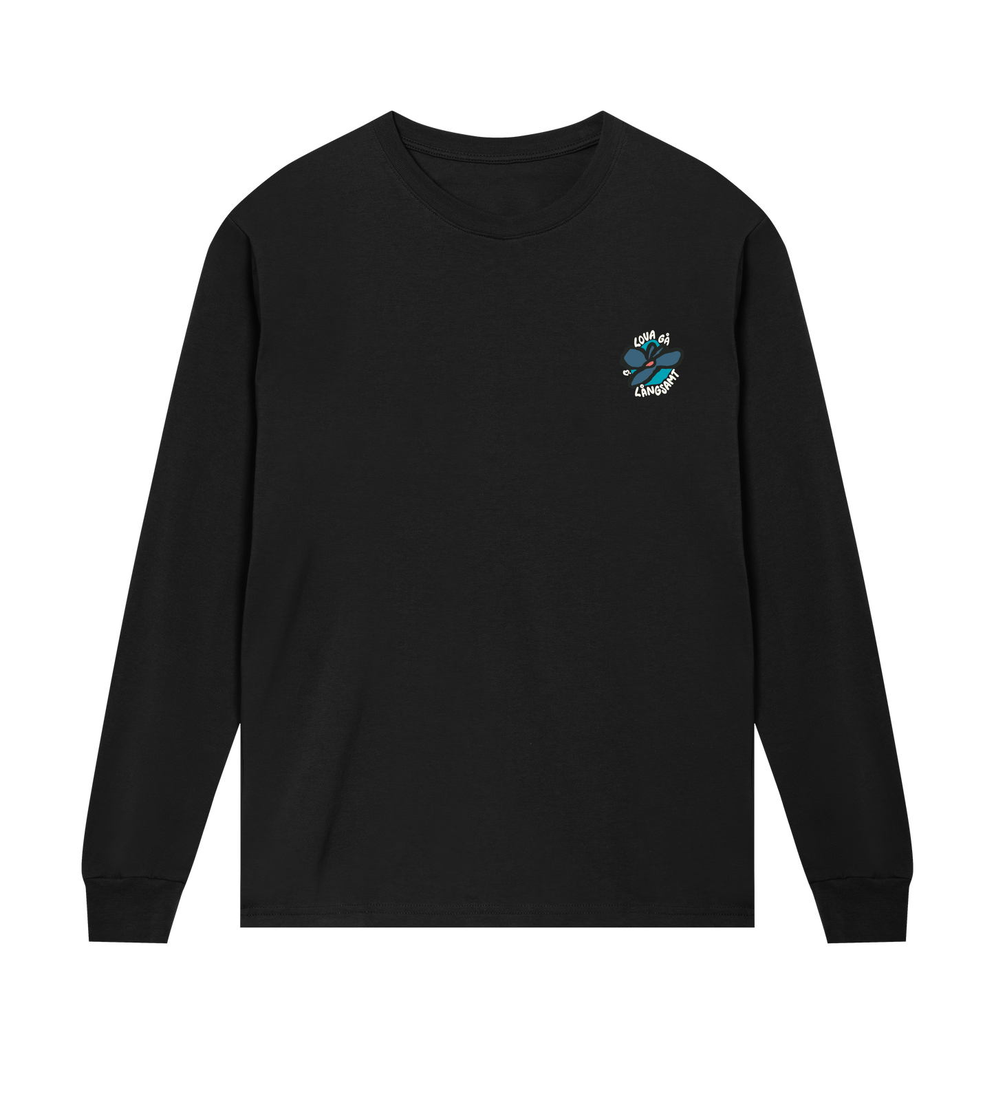 Lova gå långsamt LONG SLEEVE black