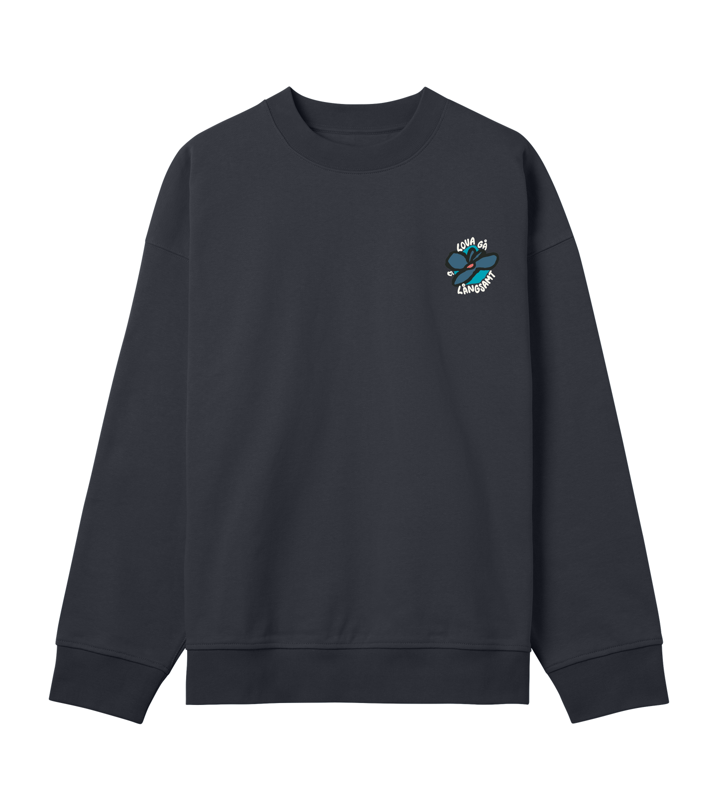 Lova gå långsamt SWEATSHIRT off black