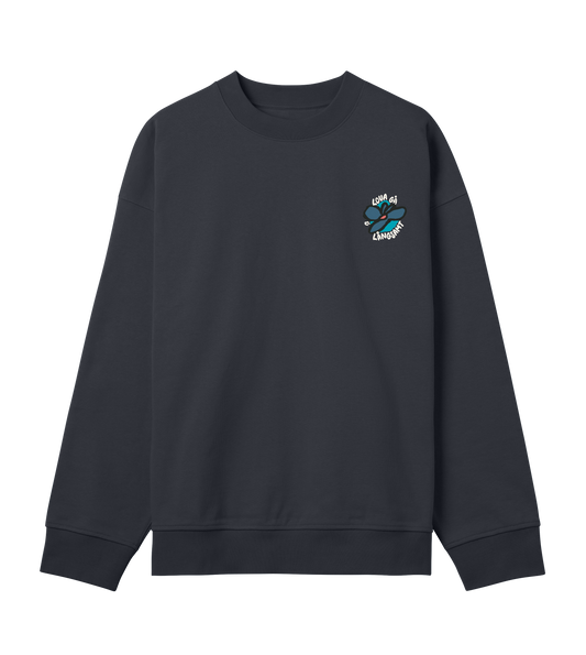 Lova gå långsamt SWEATSHIRT off black