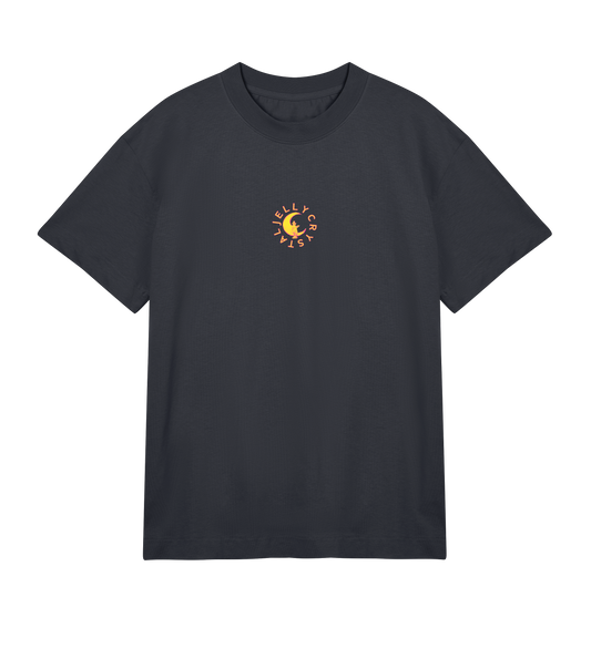 Jelly Crystal ON THE MOON t-shirt OFF BLACK