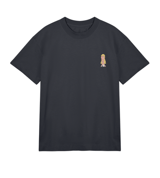 Jelly Crystal FACE t-shirt OFF BLACK