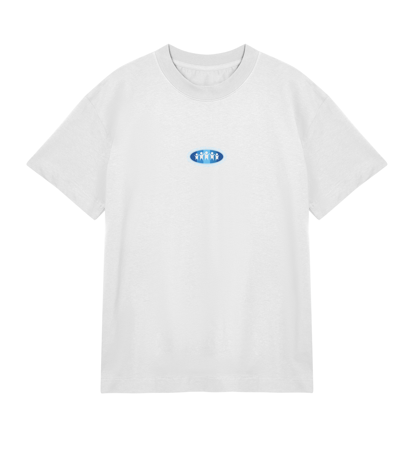 Ensamt men aldrig ensam T-SHIRT off white